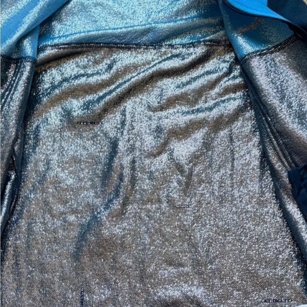 Columbia Two-Tone Blue Omni Heat Fleece Jacket